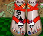 Monster High Pedicure